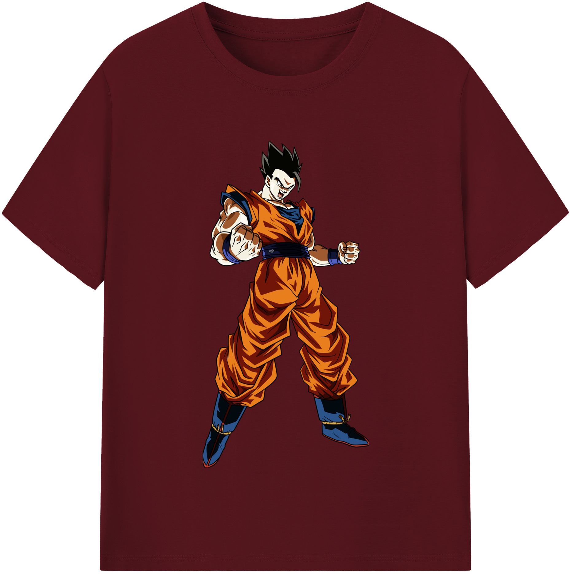 （画像用） ドラゴンボール 孫 悟飯（そんごはん）DRAGON BALL Son Gohan 綿100％半袖Tシャツ（フロントプリント）